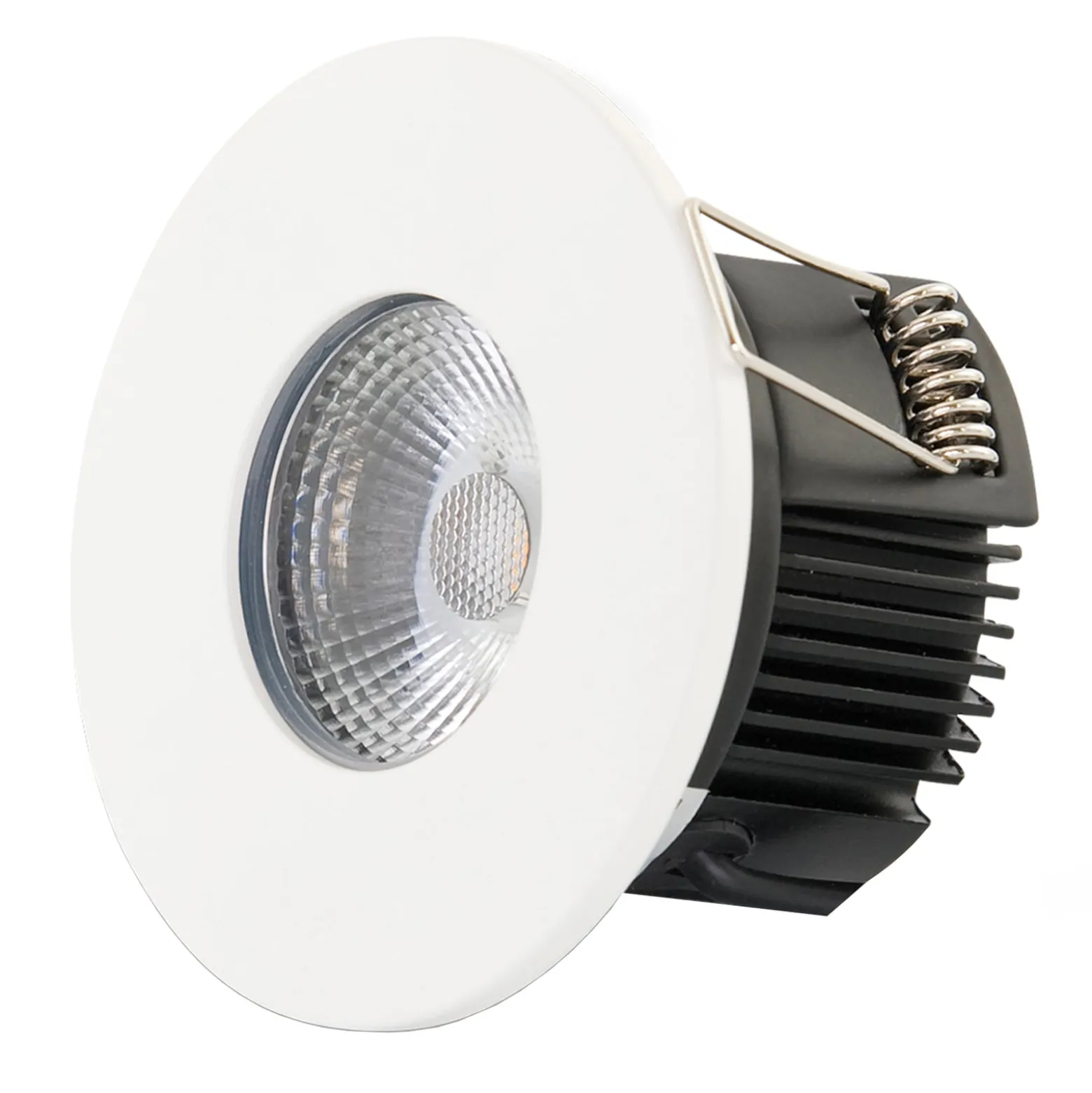 DOTLUX MULTIsun LED-Einbauleuchte, rund, mattweiß
