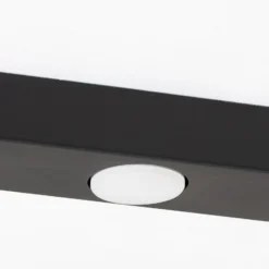 Downlight Ian in Schwarz, dreiflammig