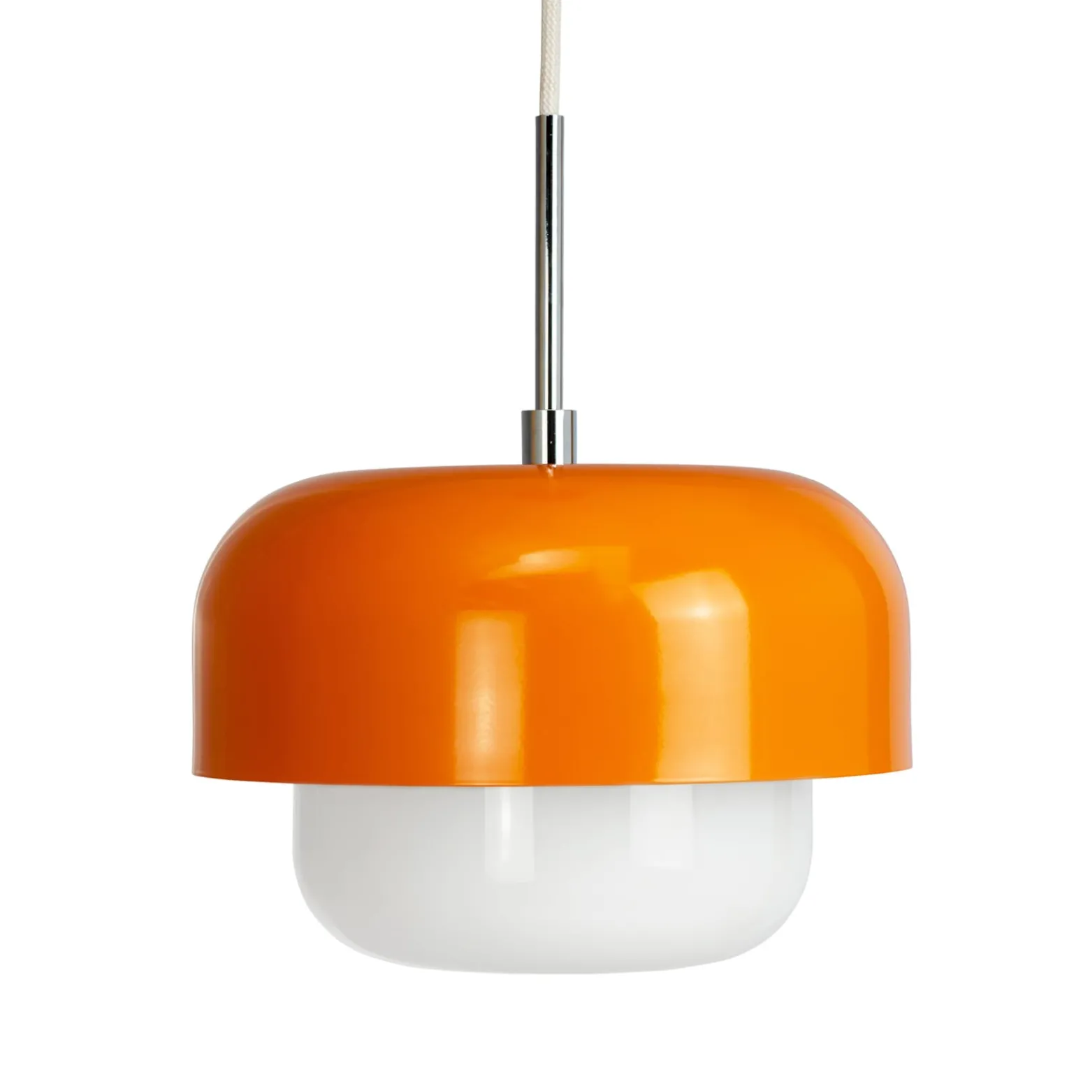 Dyberg Larsen Hängeleuchte Haipot, orange