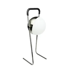 Dyberg Larsen LED-Akkutischleuchte Mova, schwarz, IP44