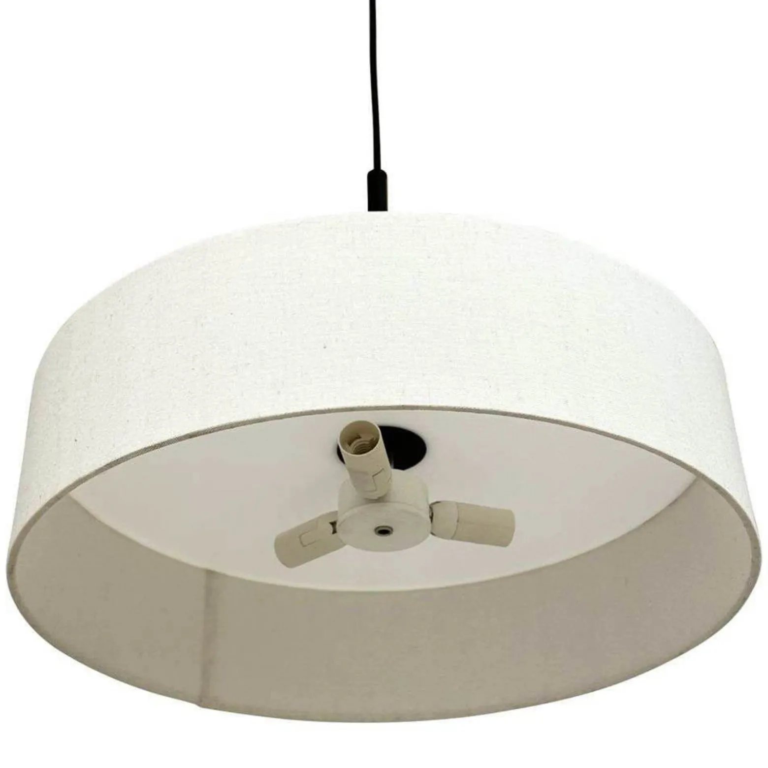 Dyberg Larsen Pendellampe Calix, Höhe 12 cm, naturweiß