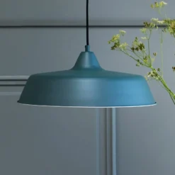 Dyberg Larsen Raw Hängelampe, dunkelgrün