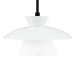 Dyberg Larsen Valby Hängeleuchte aus Glas, Ø 20cm