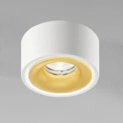 Egger DLS LED-Spot Clippo EP, weiß-gold, 2.700K