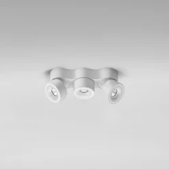 Egger DLS LED-Strahler Clippo Trio, weiß, DALI dimmbar