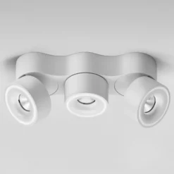 Egger DLS LED-Strahler Clippo Trio, weiß, DALI dimmbar
