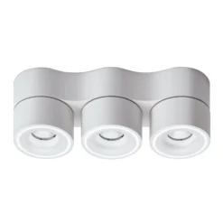 Egger DLS LED-Strahler Clippo Trio, 3-flammig, weiß, dimmbar