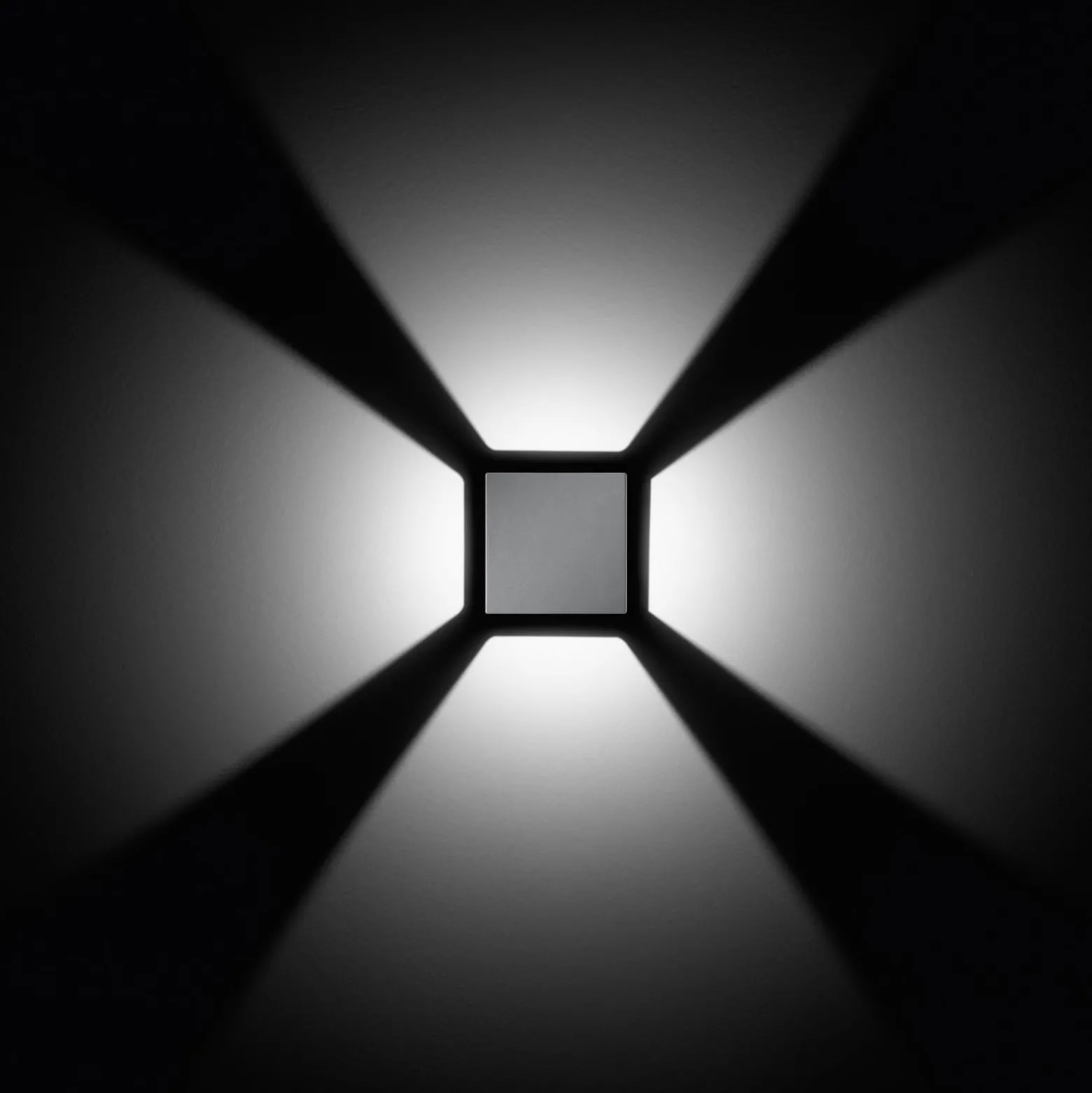 Egger York LED-Wegeleuchte grau, 65 cm