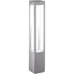 Egger York LED-Wegeleuchte grau, 65 cm