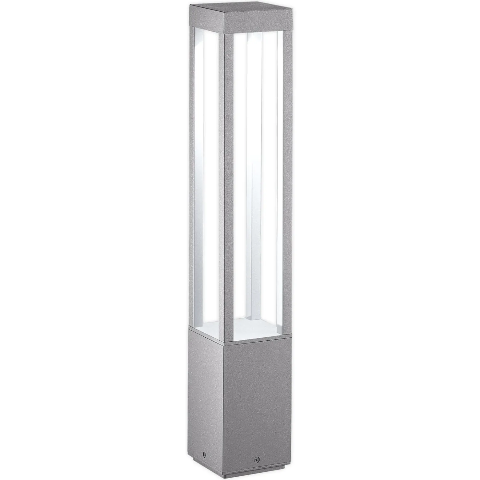 Egger York LED-Wegeleuchte grau, 65 cm