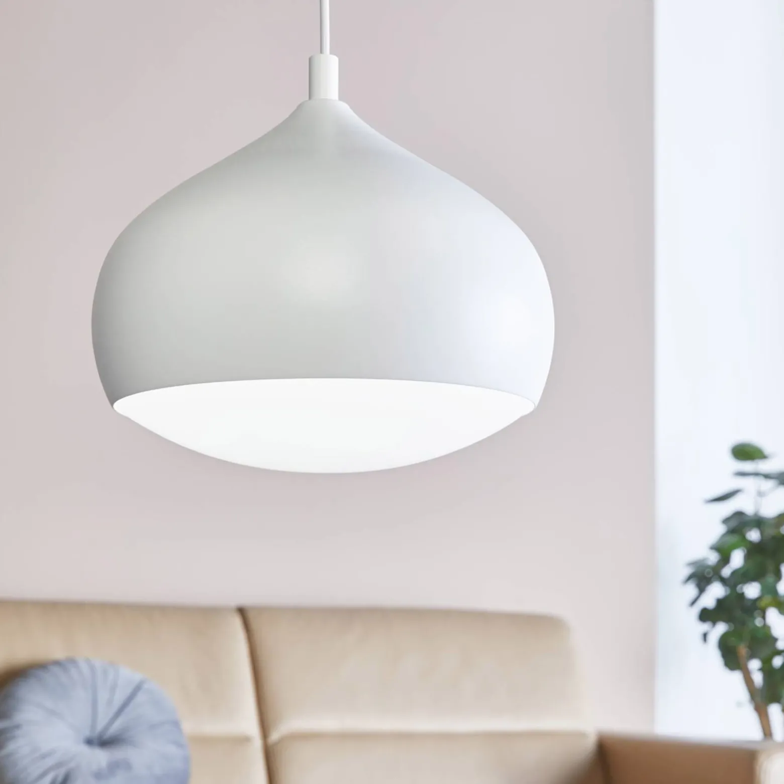 EGLO connect Comba-C LED-Hängeleuchte weiß