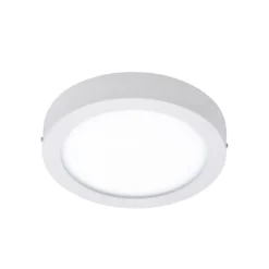 EGLO connect Fueva-C Deckenlampe rund 30 cm chrom