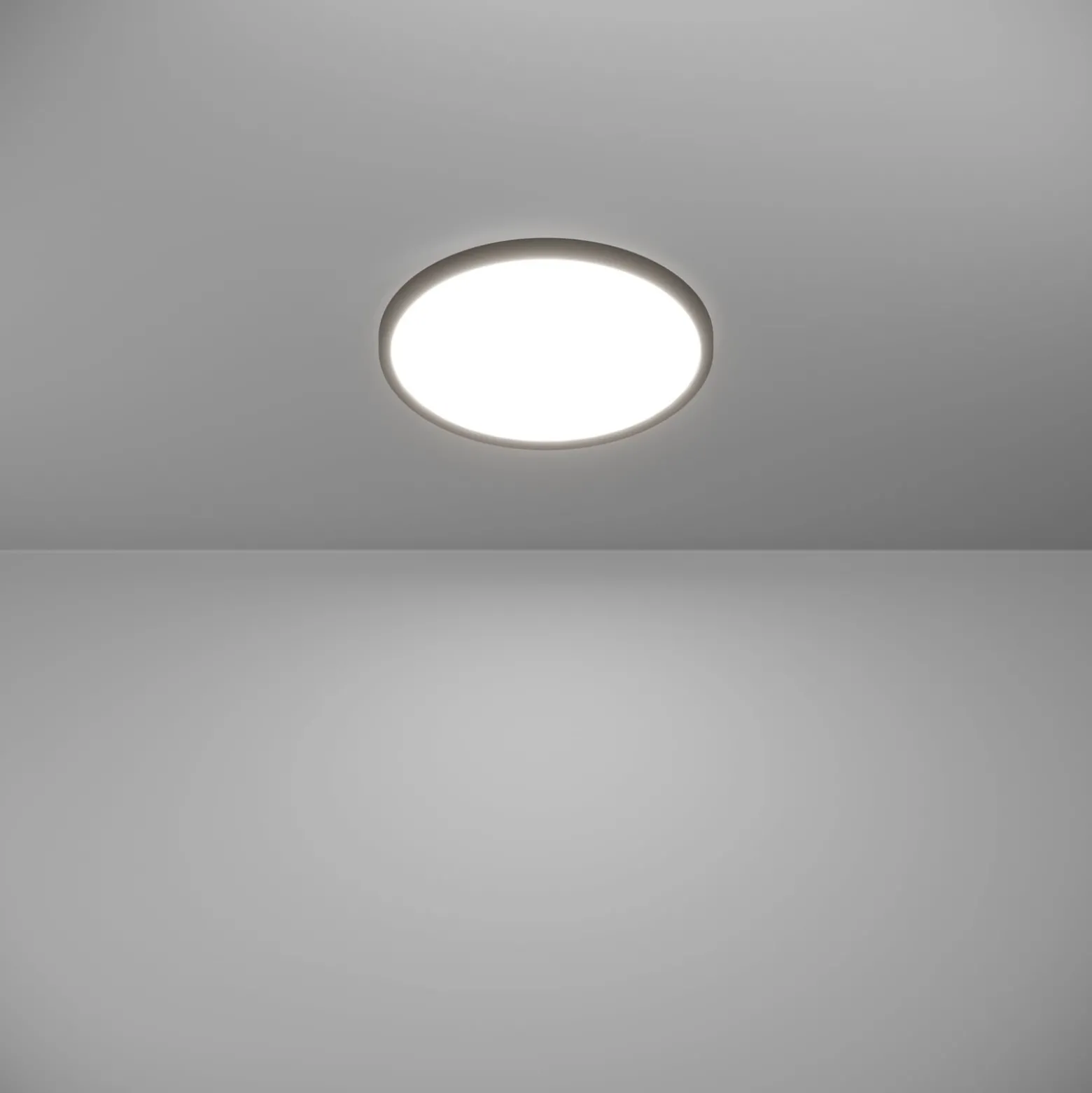 EGLO connect LED-Deckenlampe Rovito-Z, schwarz, Ø 30 cm