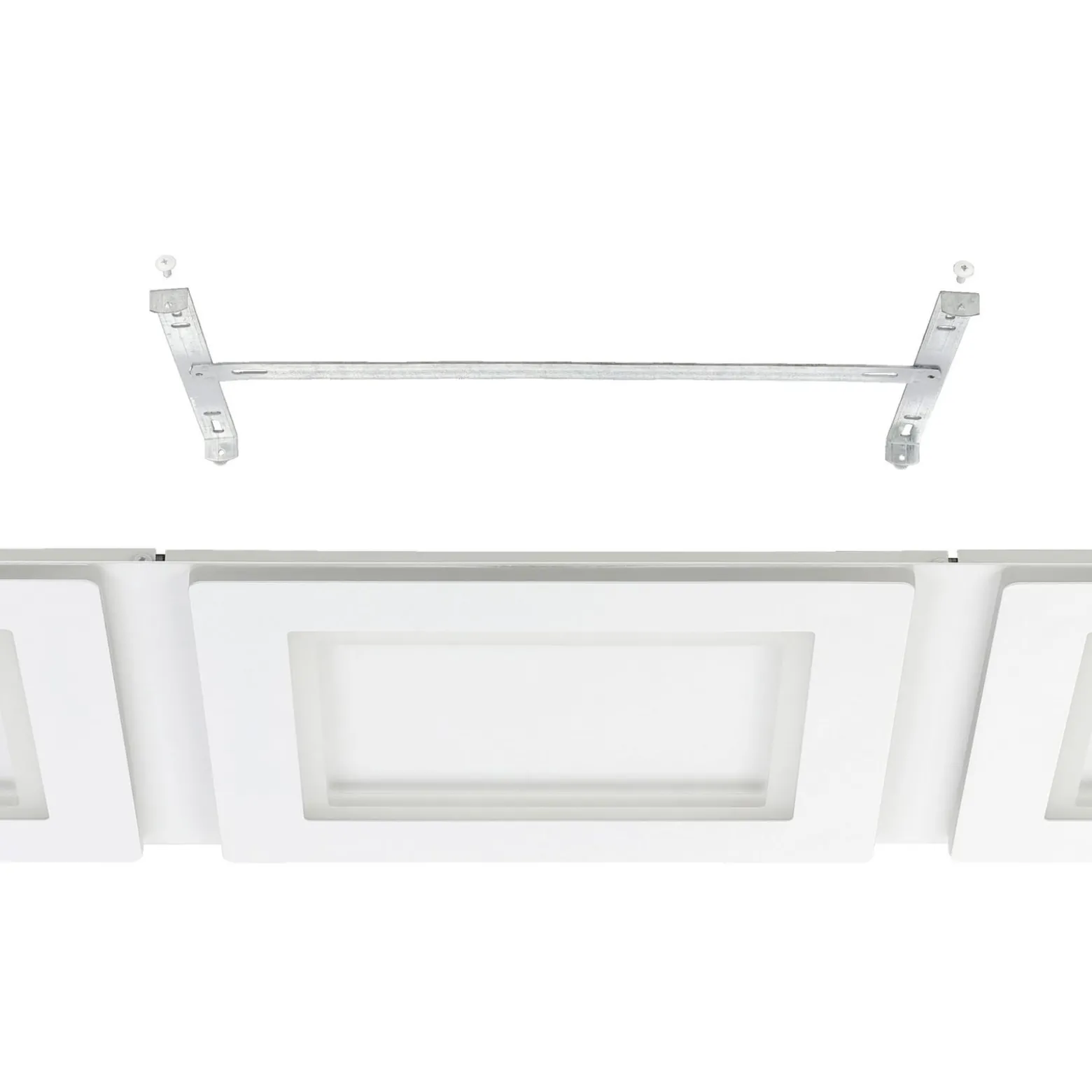 EGLO connect LED-Deckenlampe Padrogiano-Z 3-fl., 120 x 30 cm