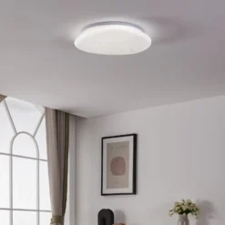 EGLO connect Sileras-Z LED-Deckenleuchte Ø43cm