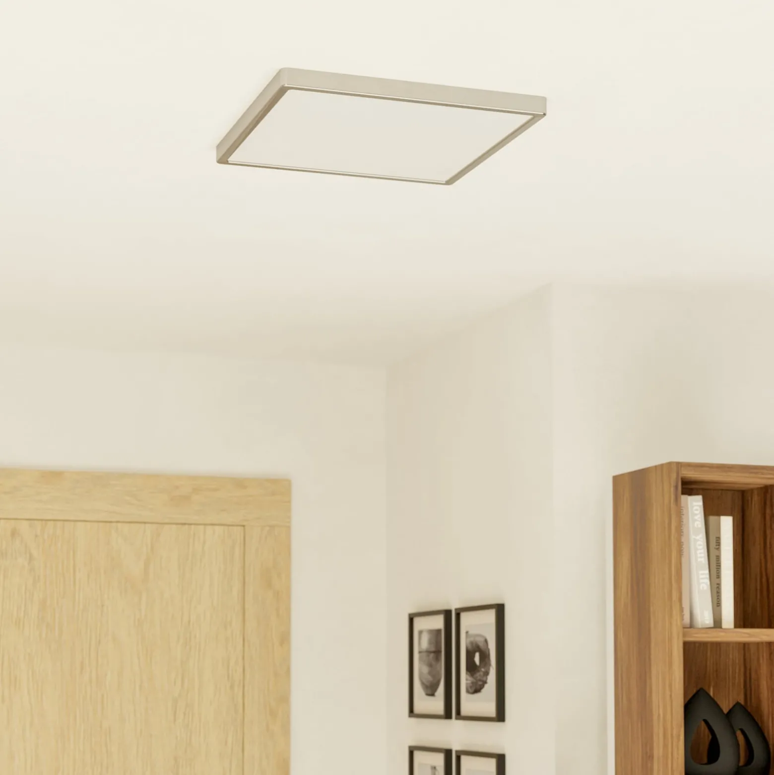 EGLO connect Smart-LED-Aufbauleuchte Fueva 6-Z, grau, 39cm