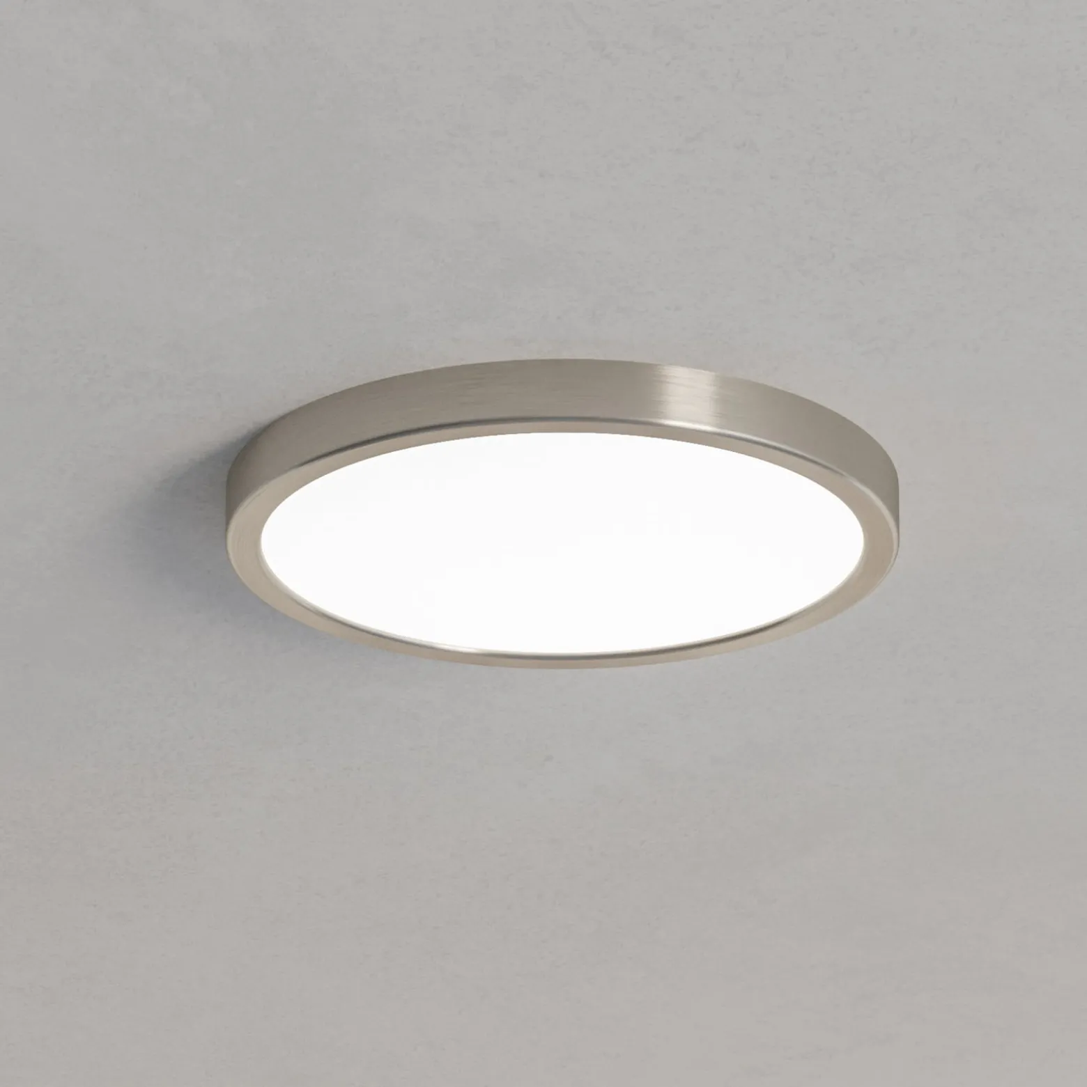 EGLO connect Smart-LED-Aufbauleuchte Fueva 6-Z, grau, Ø 27cm