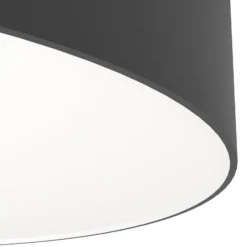 EGLO connect Smart-LED-Deckenlampe Gallizzi-Z, schwarz,Ø69cm