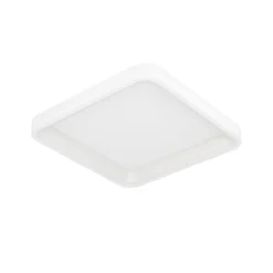 EGLO connect Smart-LED Deckenleuchte Loretello-Z, eckig,weiß