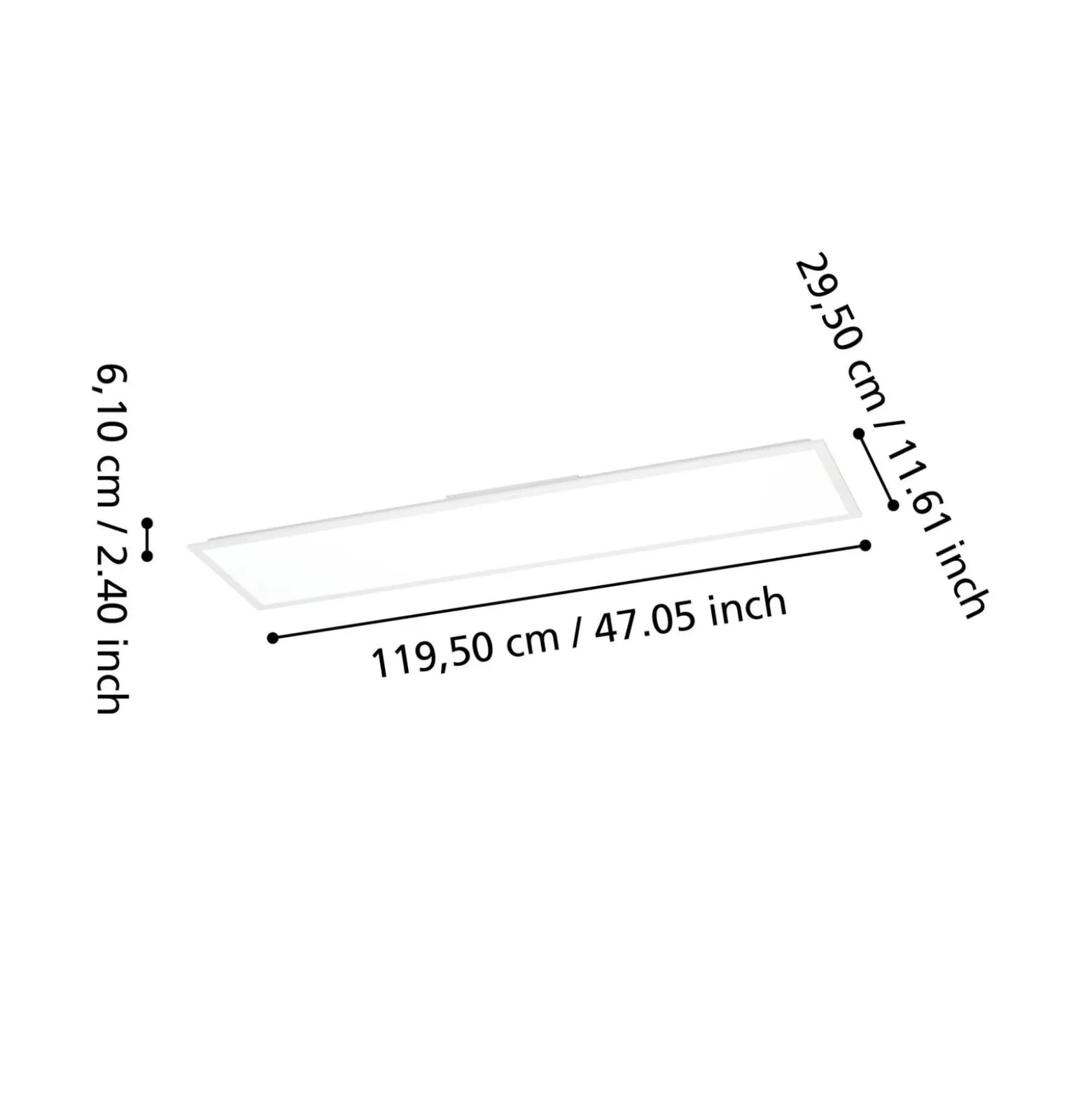 EGLO connect Smart-LED-Deckenlampe Moradillo-Z, weiß, 29cm
