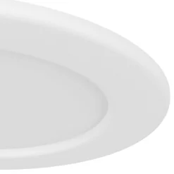 EGLO connect Smart-LED-Einbauleuchte Fueva 6-Z, weiß, Ø 12cm