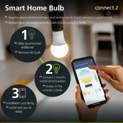 EGLO connect-z E27 A60 6W 806lm 4.000K, 2er-Pack