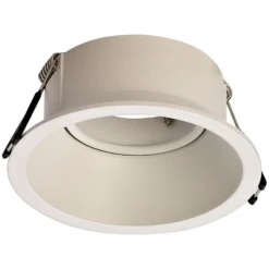 Einbauleuchte Comfort, rund, matt weiß