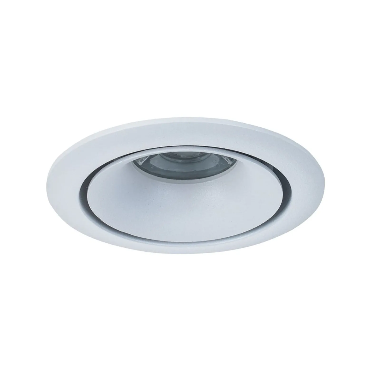 Einbaustrahler Yin mit Aluminiumrahmen in Weiß