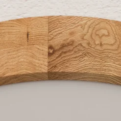 Envostar Deckenleuchte Kerio, Ø 47 cm, Eichenholz natur