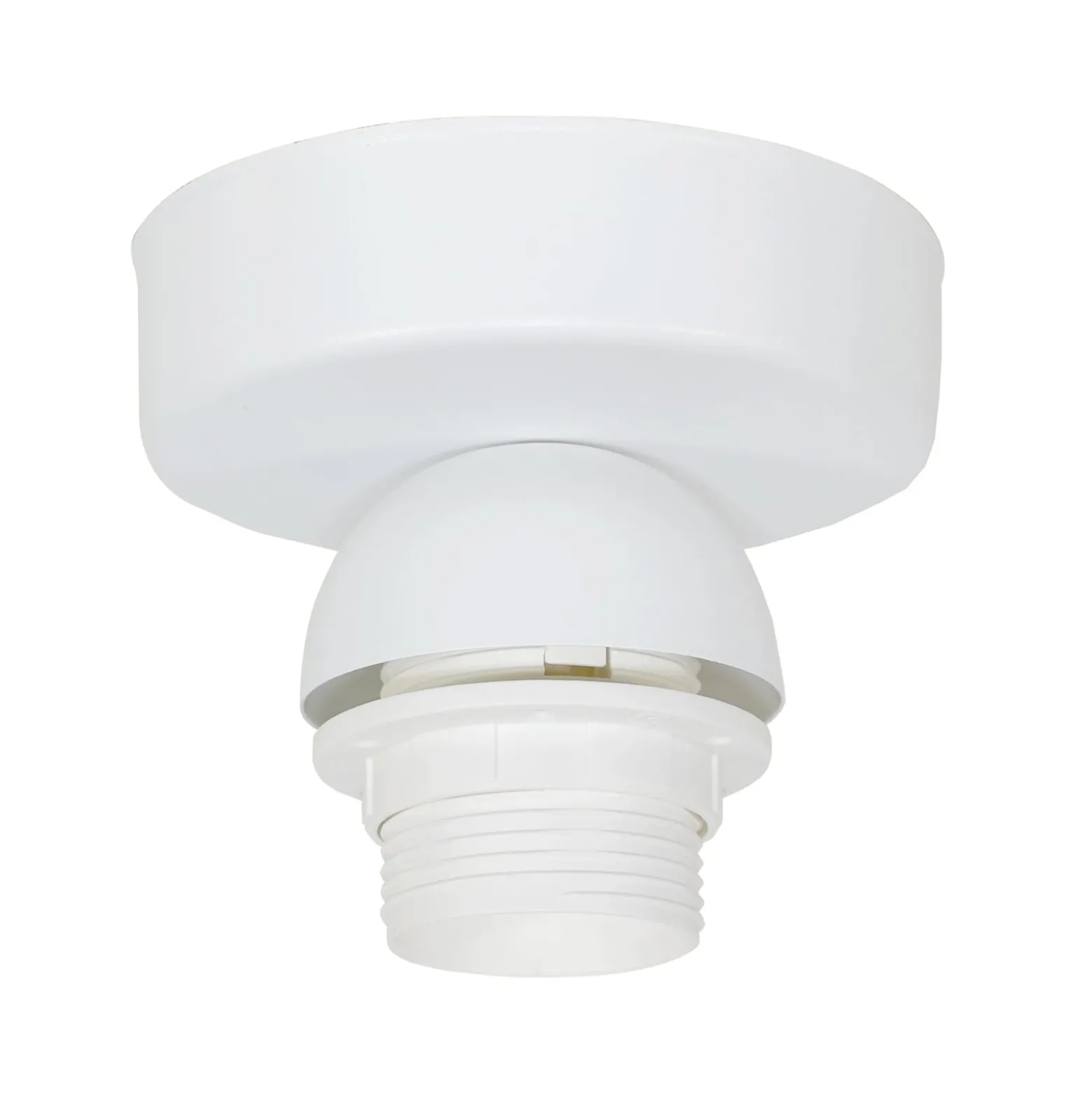 Euluna Deckenlampe Boucle, ecru, Textil, Ø 45 cm, einflammig