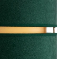 Euluna Duo Hängeleuchte grün/gold Ø40cm 1-flammig