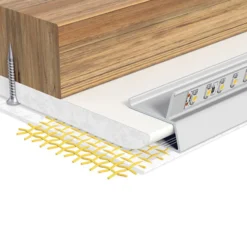 EVN APTBU Alu-Profil wandgerichtet 100cm alu