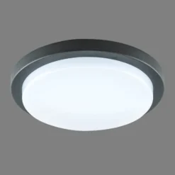 EVN Tectum LED-Außendeckenleuchte rund, Ø 24,6 cm