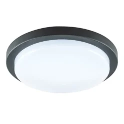 EVN Tectum LED-Außendeckenleuchte rund, Ø 24,6 cm