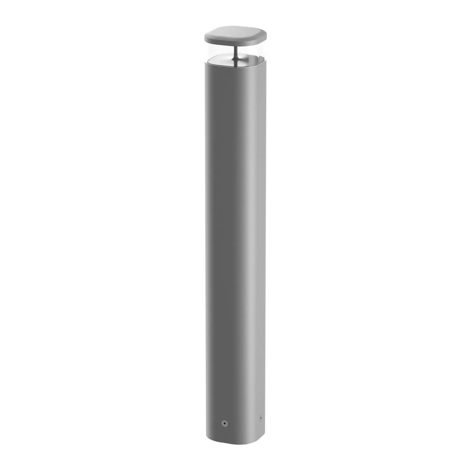 FLOS Pointbreak Bollard 2, 2.700K grau 90cm