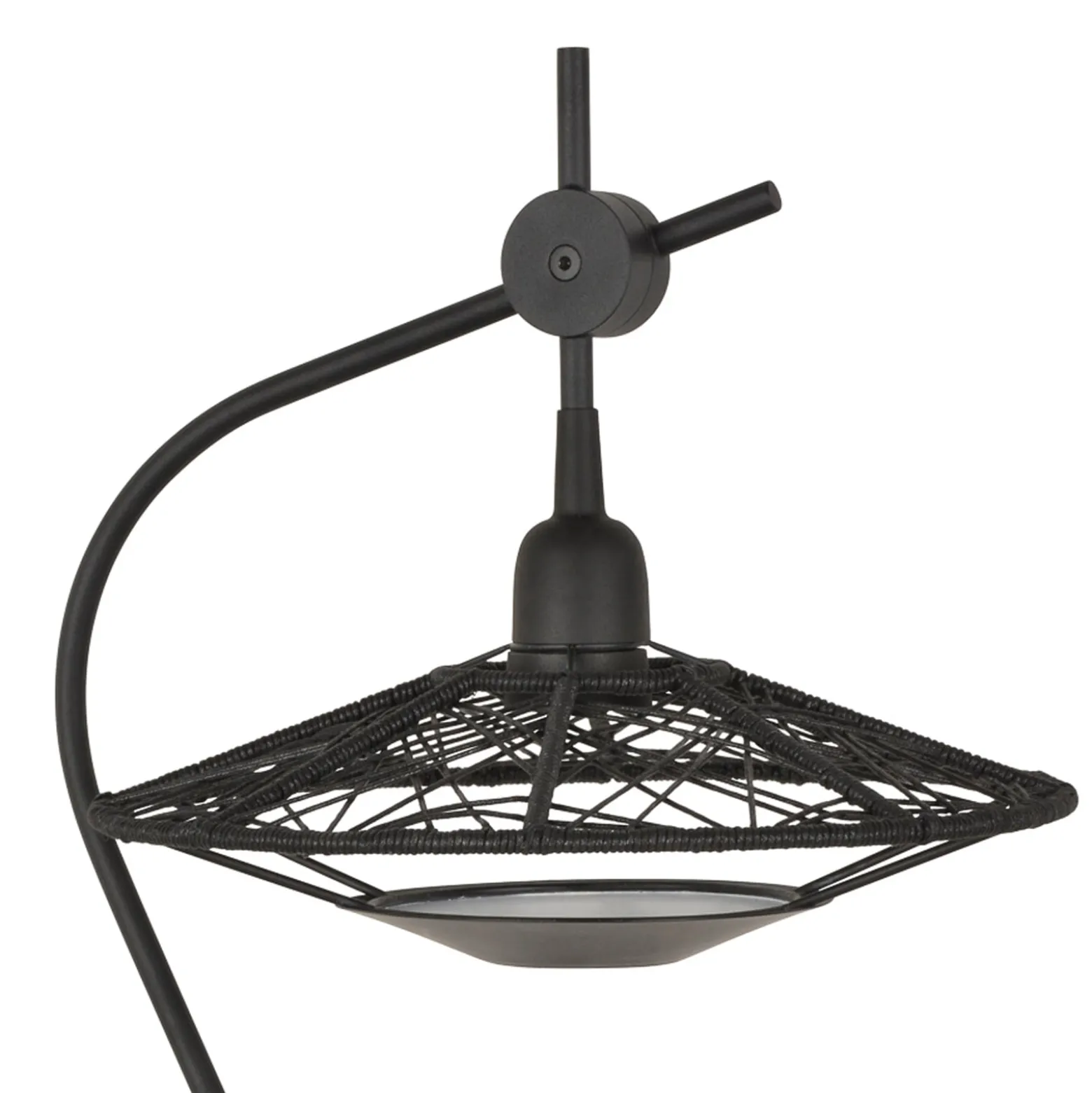 Forestier Carpa Tischleuchte, schwarz