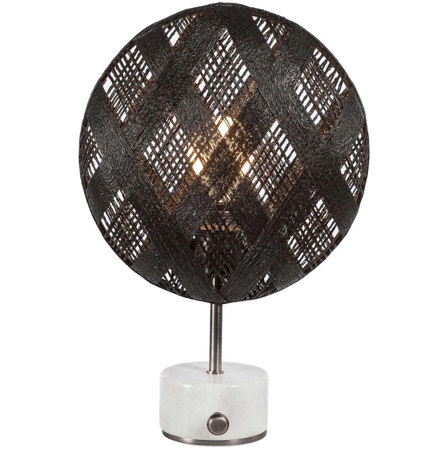 Forestier Chanpen S Diamant Tisch silber/schwarz