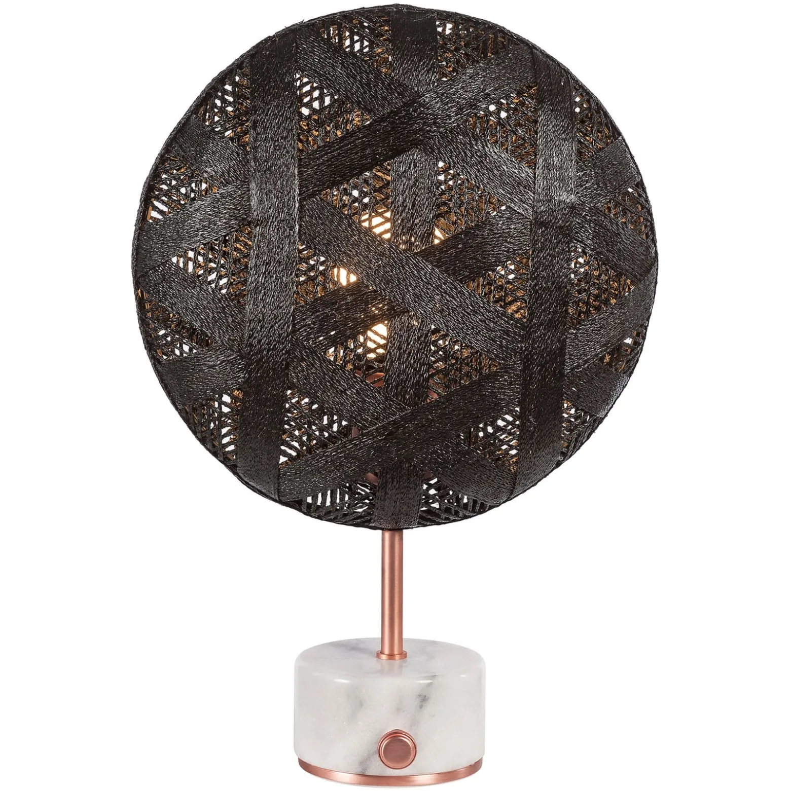 Forestier Chanpen S Hexagonal Tisch kupfer/schwarz