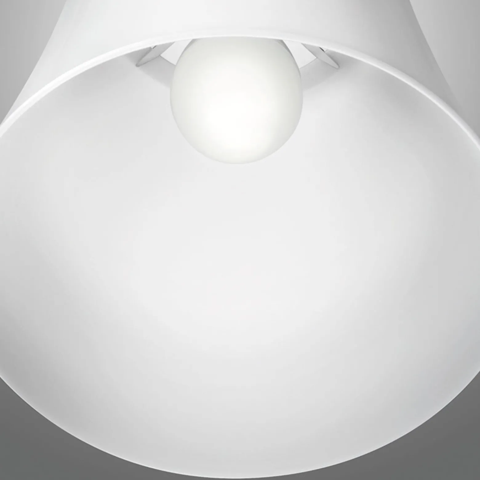 Foscarini Birdie piccola Hängeleuchte, weiß