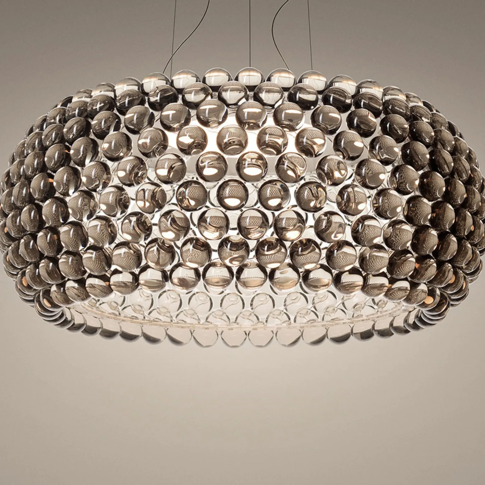 Foscarini Caboche Plus Grande MyLight 2.700K grau