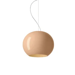 Foscarini LED-Hängelampe Buds 3, Ø 30 cm, beige, DALI