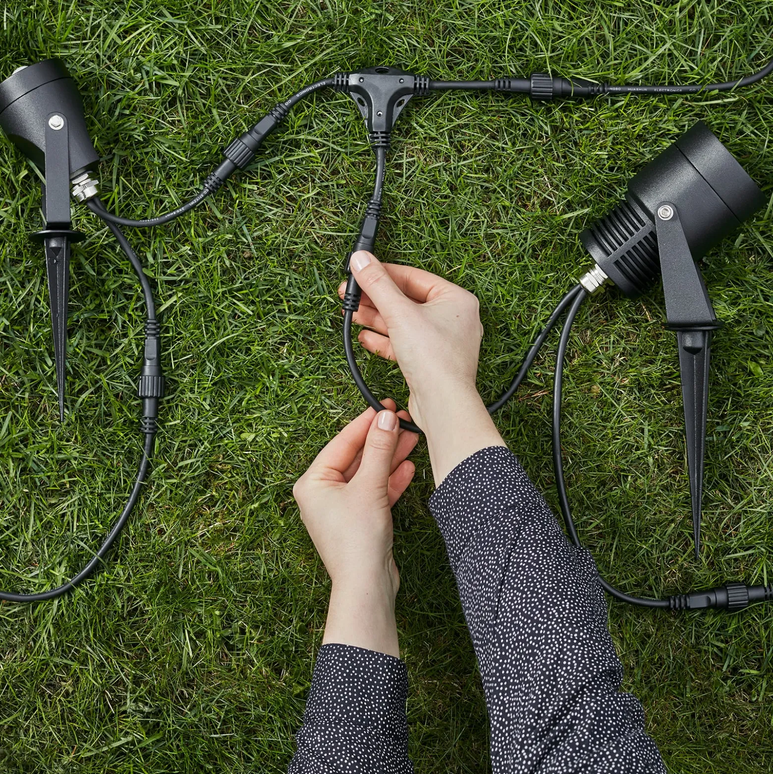 Garden 24 LED-Spotlight, schwarz, 6 Watt