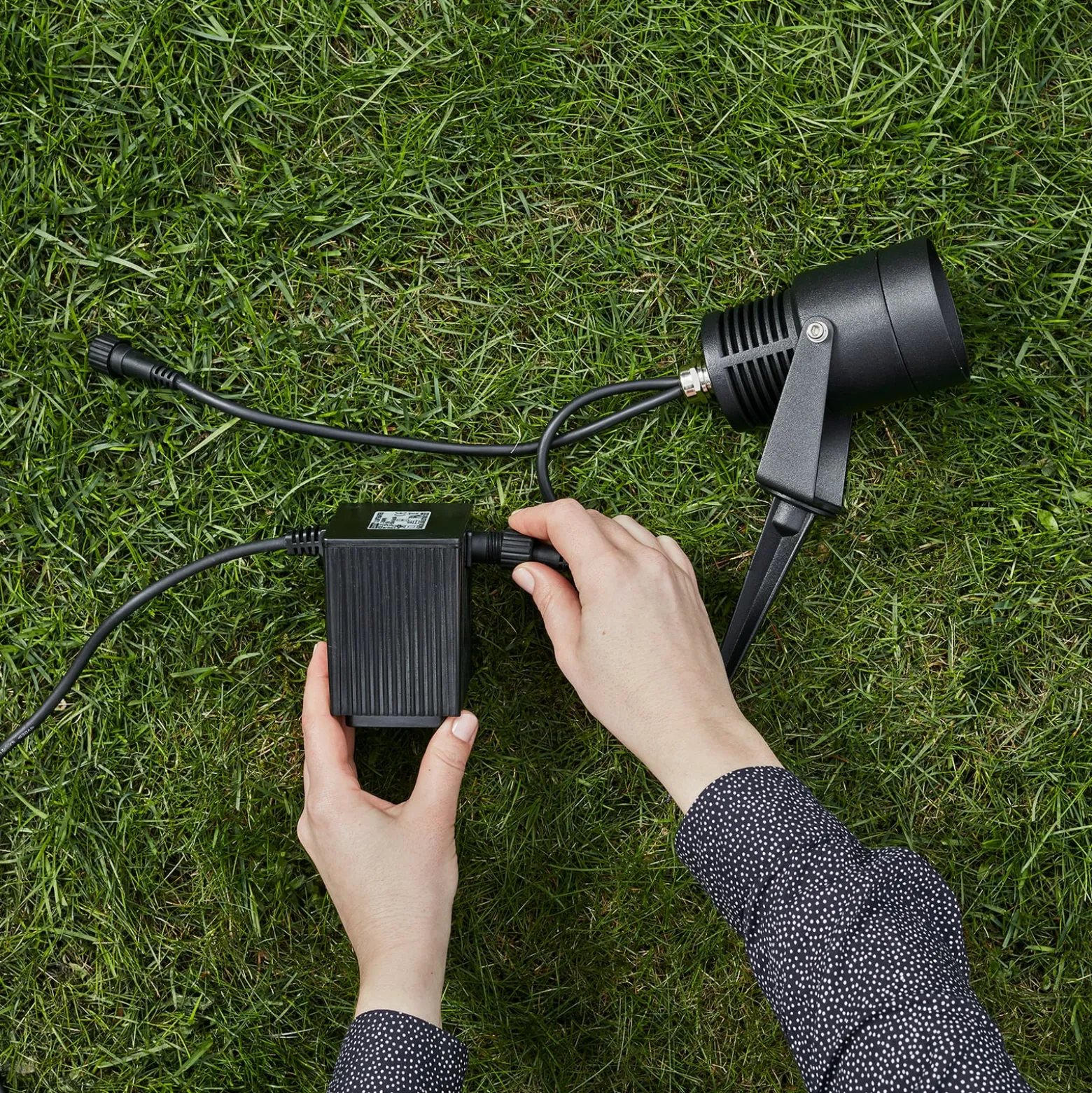Garden 24 LED-Spotlight, schwarz, 6 Watt
