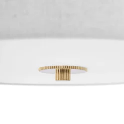 Globen Lighting Deckenleuchte Noah Ø 65 cm weiß
