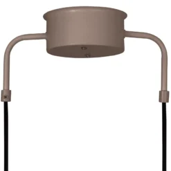 Globen Lighting Hängelampe CURVE, Länge 165 cm, braun 5-flg.