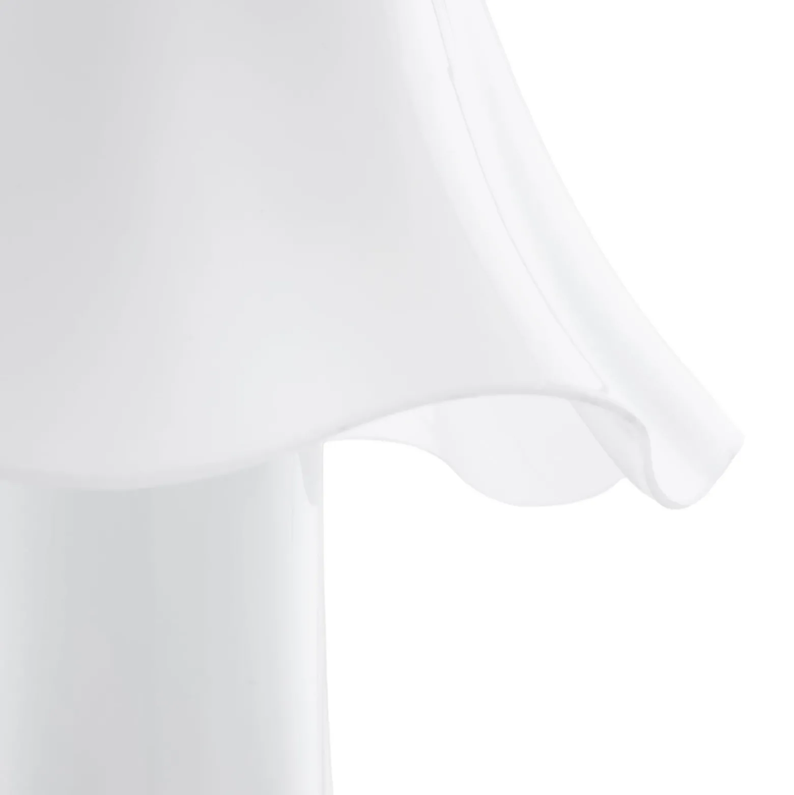 Globen Lighting Tischlampe Bello weiß Höhe 30 cm Glas/Metall