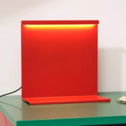 HAY LBM LED-Tischleuchte mit Dimmer, tomatenrot