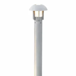 Heimdal-Aluminium-Wegeleuchte, silbergrau