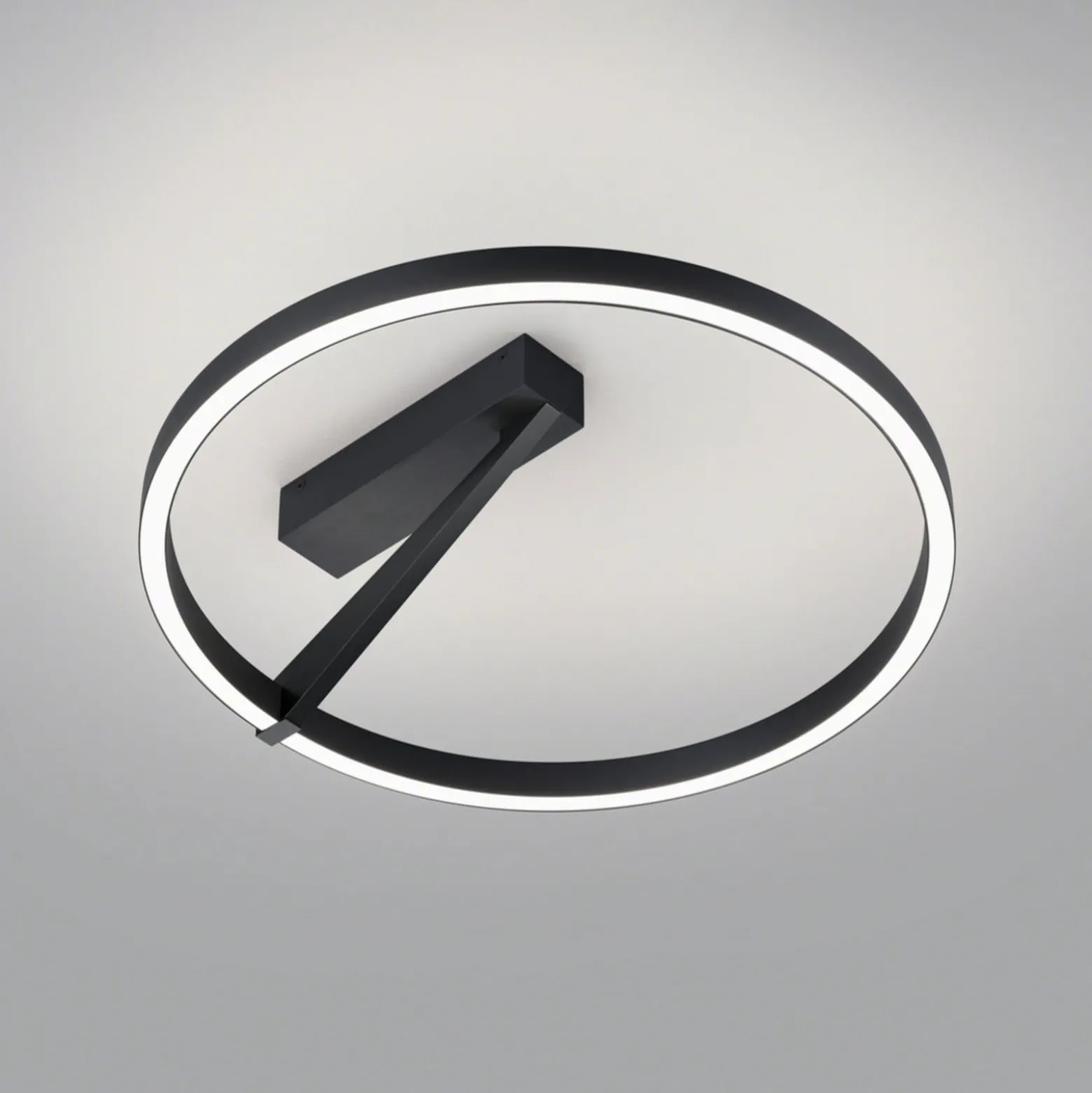 Helestra Elara LED-Deckenlampe up/down dim schwarz