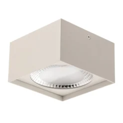 Helestra Kari LED-Deckenleuchte, eckig, weiß